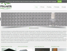 Tablet Screenshot of akustikprojekt.pl